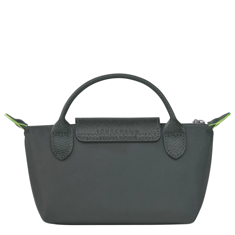 Le Pliage Green Pouch with handle