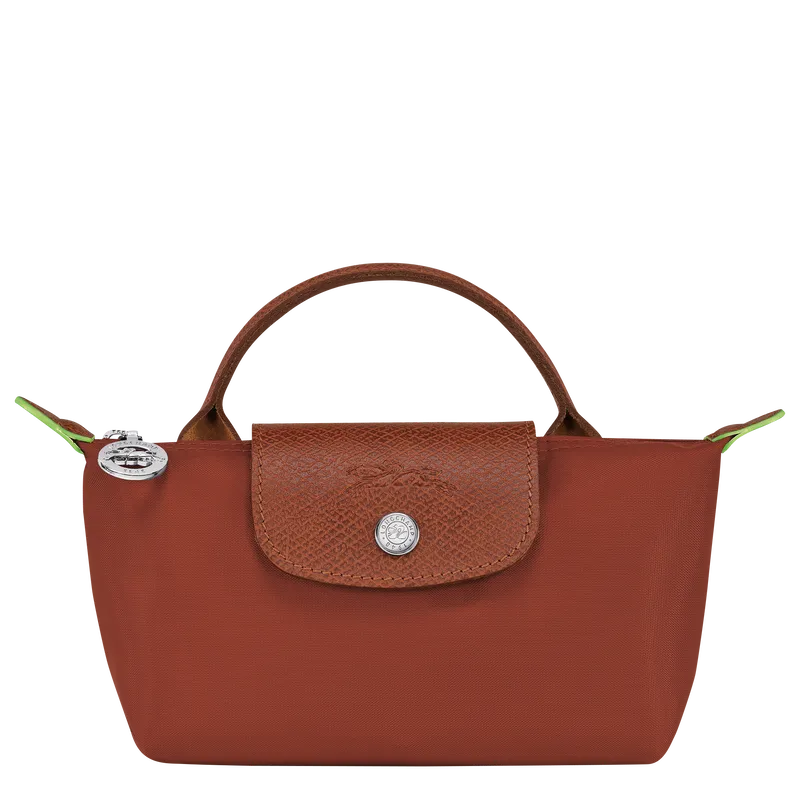 Le Pliage Green Pouch with handle