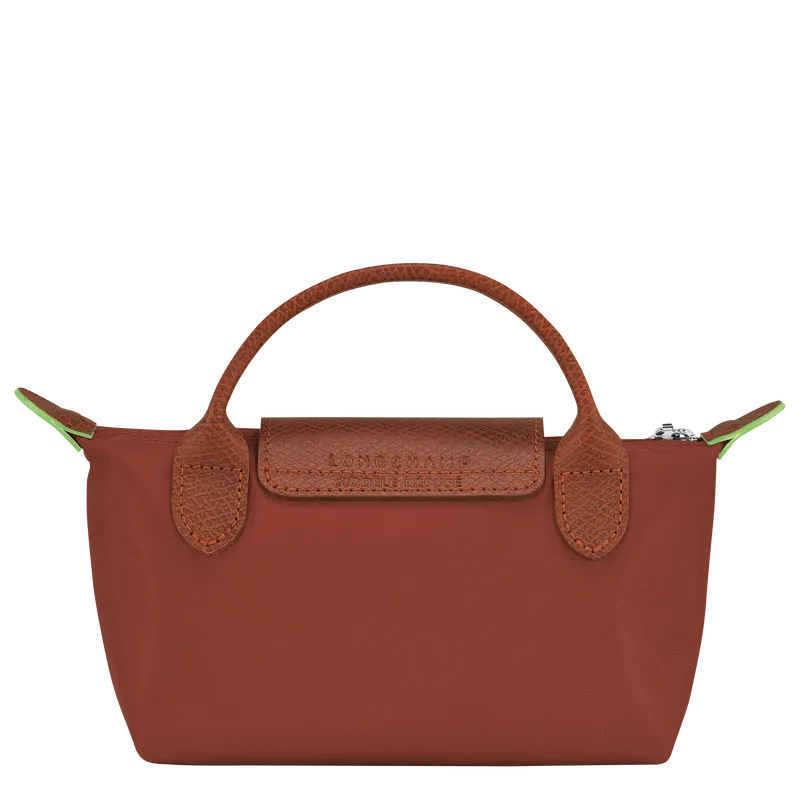 Le Pliage Green Pouch with handle