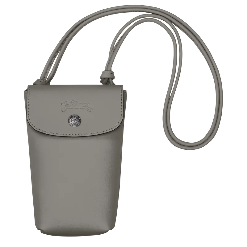 Le Pliage Xtra Phone case with leather lace