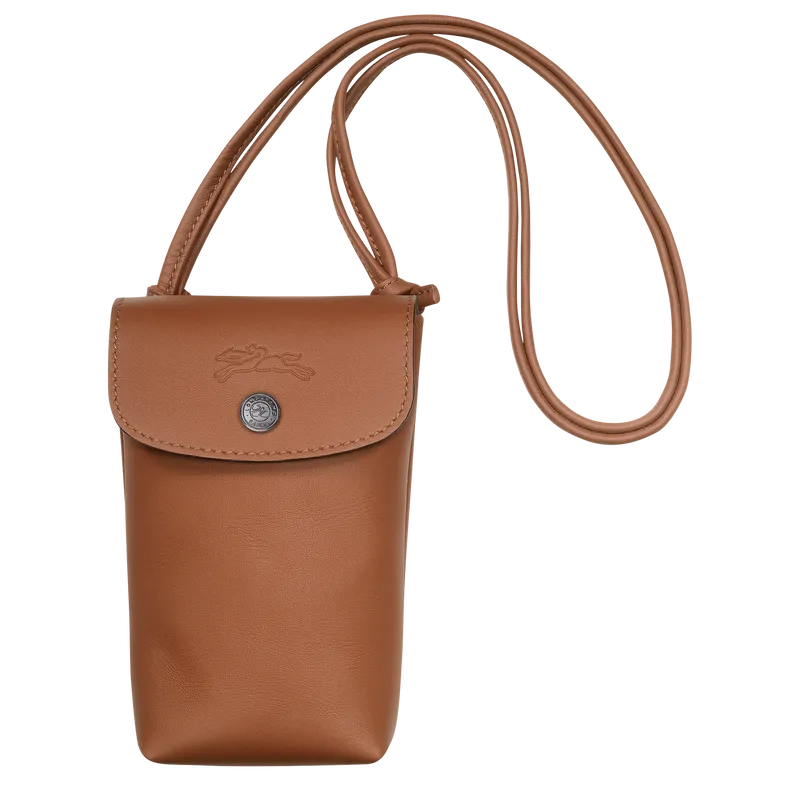 Le Pliage Xtra Phone case with leather lace