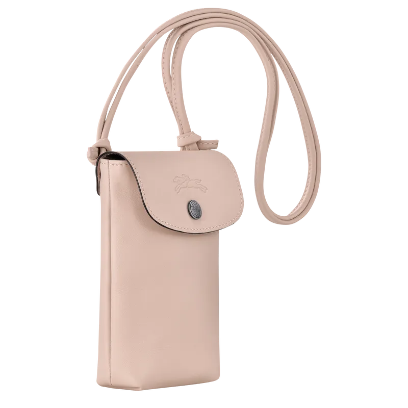 Le Pliage Xtra Phone case with leather lace