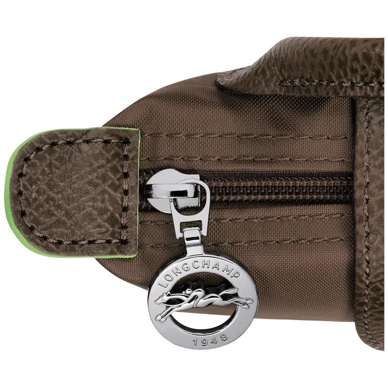 Le Pliage Green Pouch with handle