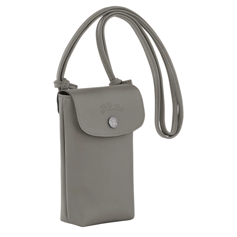 Le Pliage Xtra Phone case with leather lace