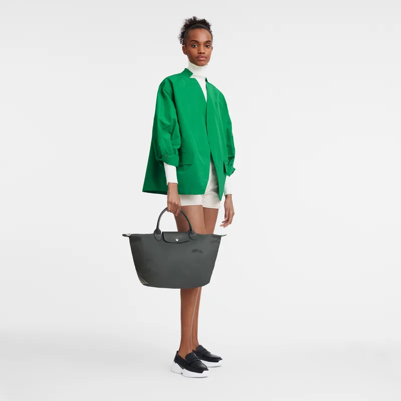 Le Pliage Green M Handbag