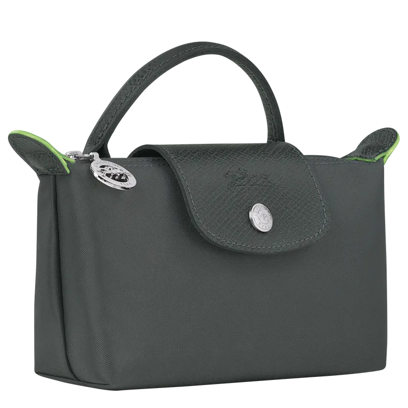 Le Pliage Green Pouch with handle