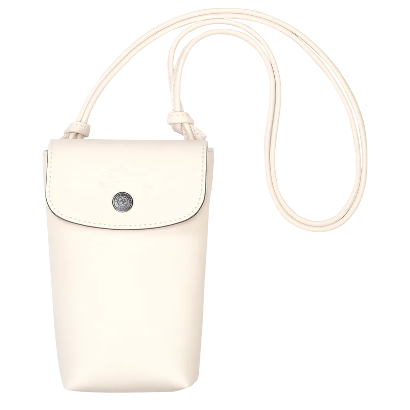 Le Pliage Xtra Phone case with leather lace