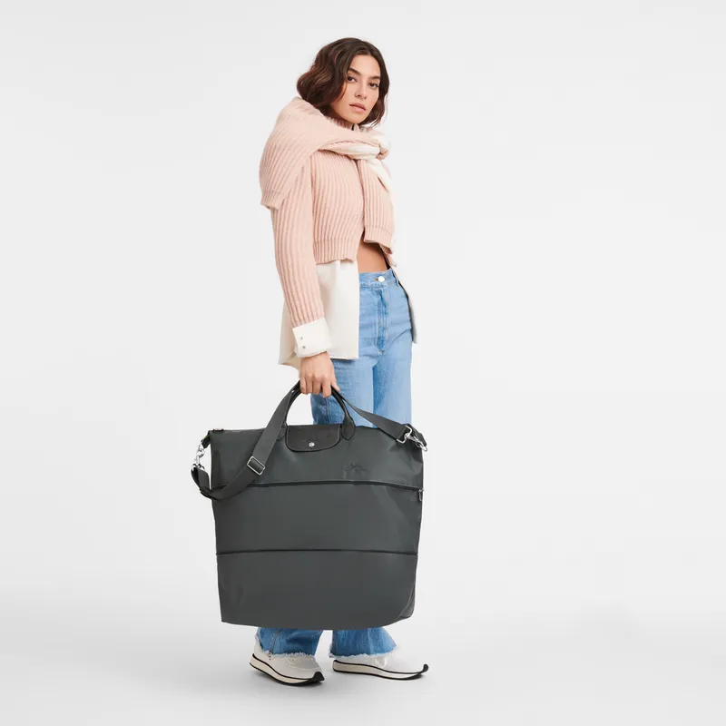 Le Pliage Green Travel bag expandable