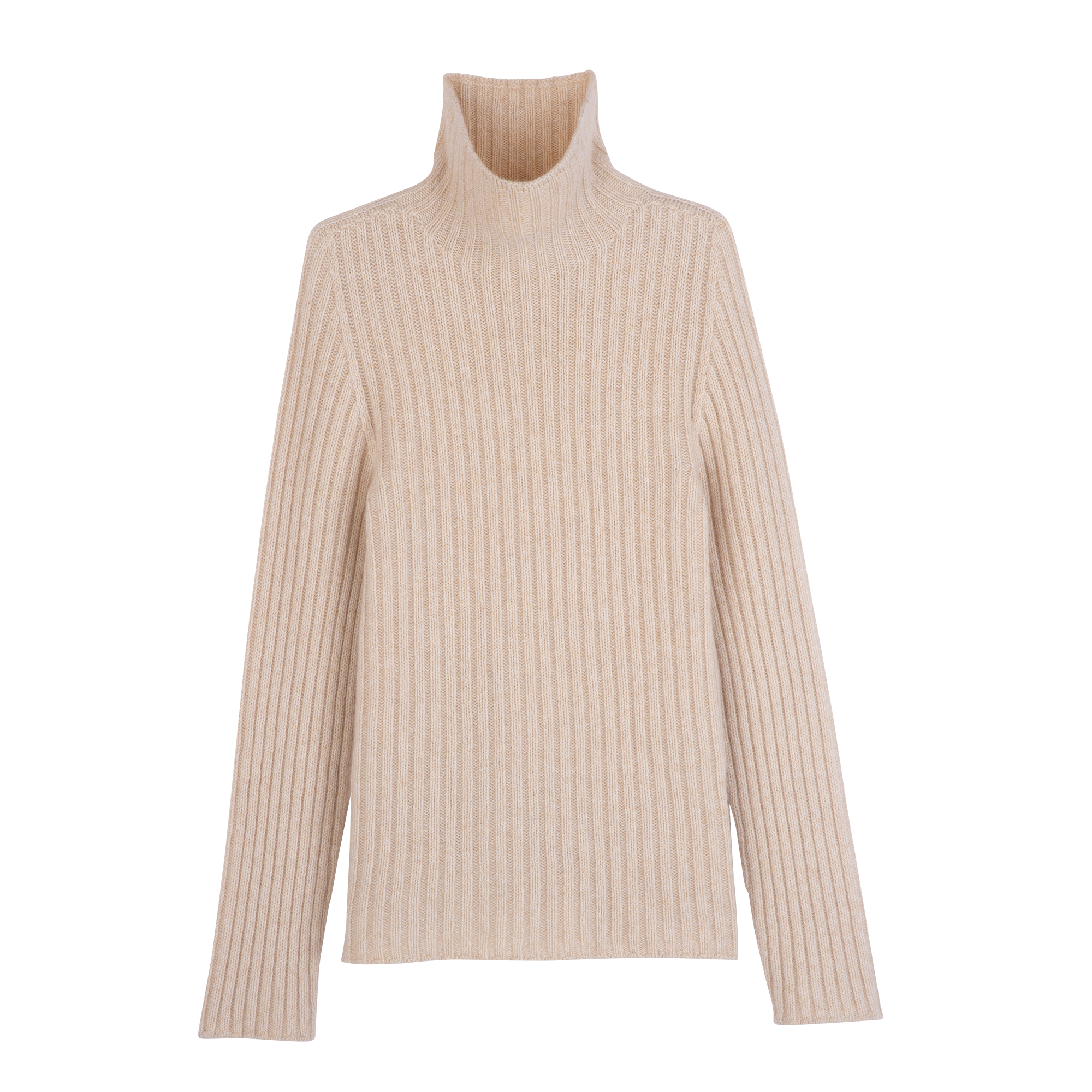 High neck sweater